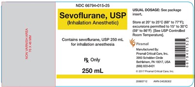 sevoflurane 250ml